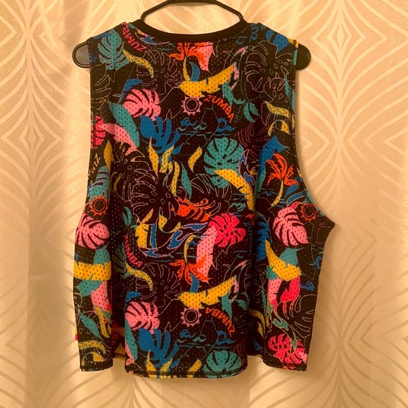 ZUMBA TROPICAL MESH TOP Xtra Lovely - Picture 7 of 9